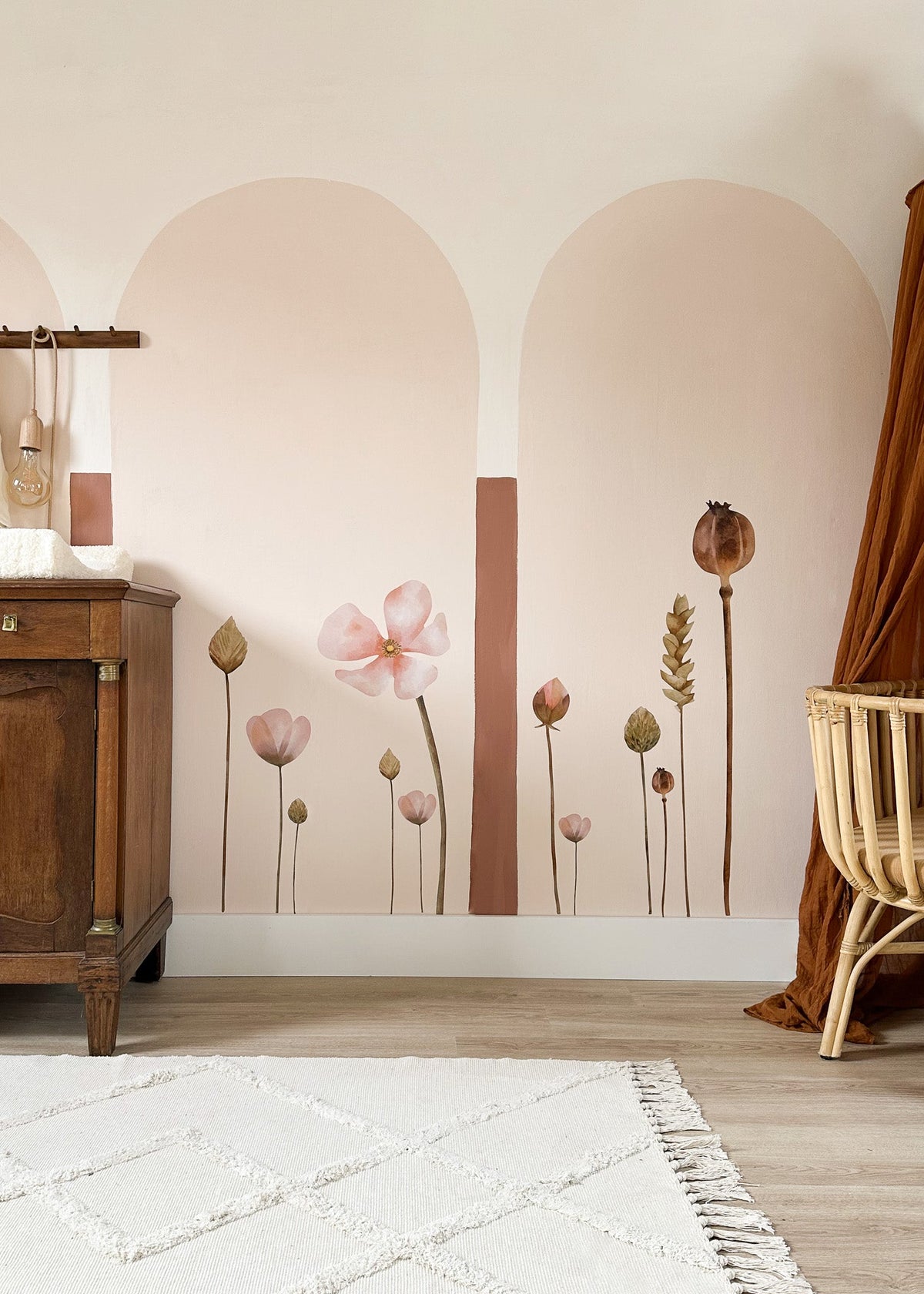 MUURSTICKERS BLOEMEN