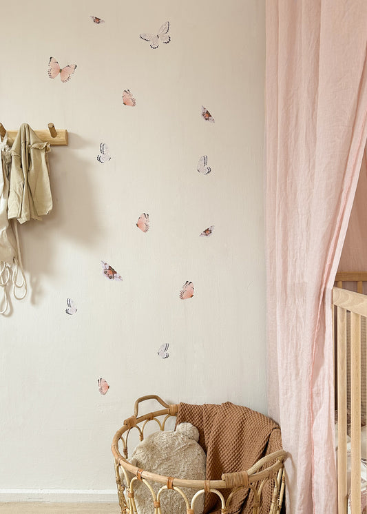 Wall stickers | Pink butterflies