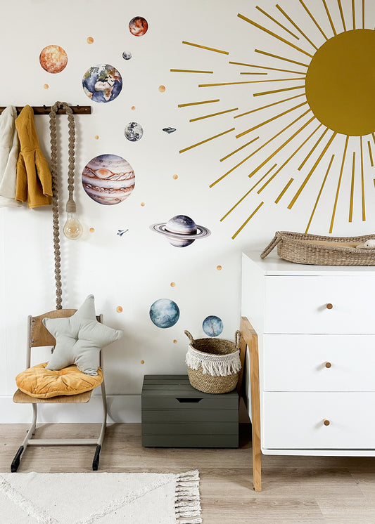 Set: The planets with stars