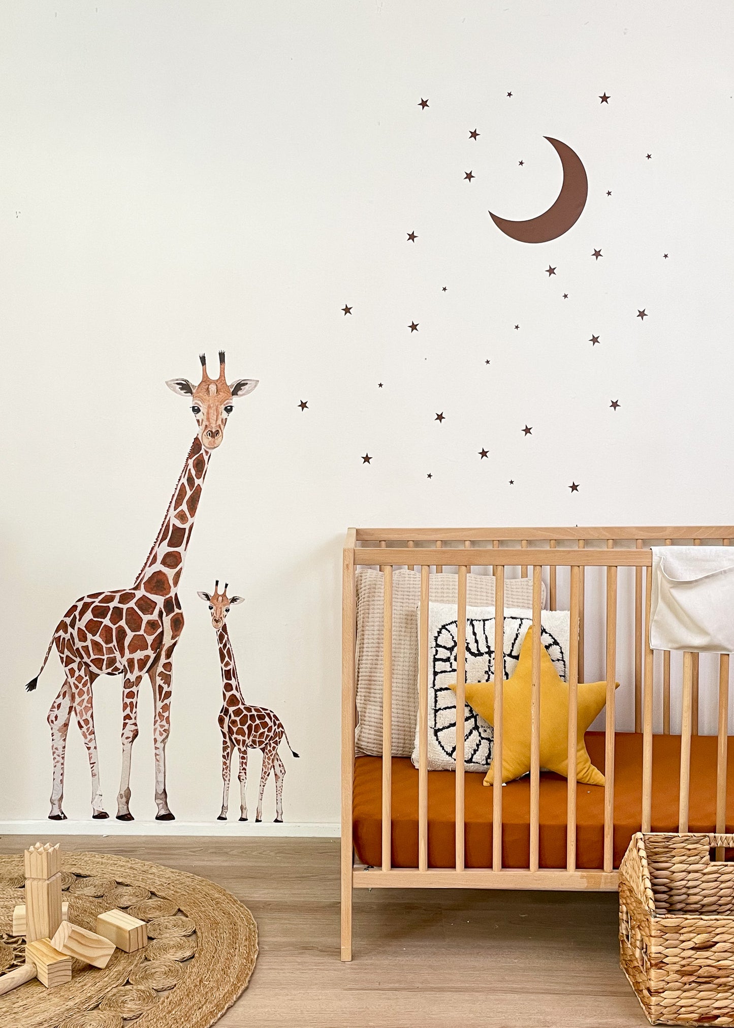 Moon &amp; Stars | brun foncé