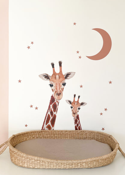 Waterverf Giraffen hoofden | Papertales design collection